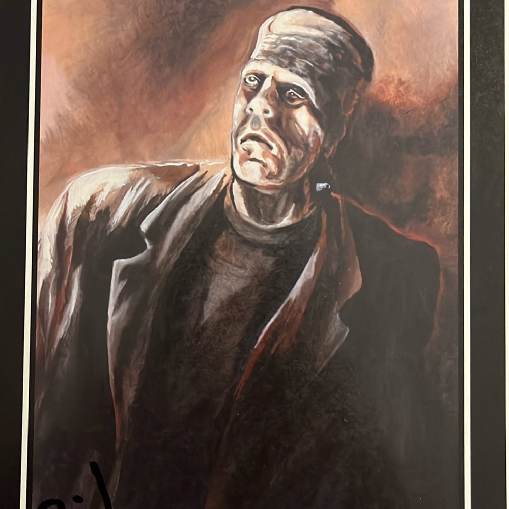 Frankenstein We Belong Dead Art print 6x9 artist Primo